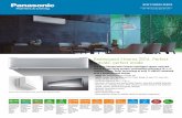 Redesigned Etherea 2016. Perfect outside, perfect inside A4 ETHEREA 2… · R22 Renewal Old systems using R22 refrigerant can be easily replaced with Panasonic solution. Redesigned