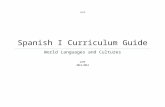 €¦  · Web viewLCPS Spanish I Curriculum Guide World Languages and Cultures LCPS 2013-2014 . AP THEME: PERSONAL AND PUBLIC IDENTITIES. AP SUBTHEME: Language and Identity Recommended