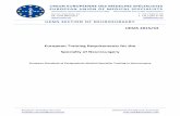 UEMS 2015/34 European Training Requirements for …€¦ · UNION EUROPÉENNE DES MÉDECINS SPÉCIALISTES EUROPEAN UNION OF MEDICAL SPECIALISTS Association internationale sans but