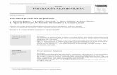 00 Port PatResp - revistadepatologiarespiratoria.org6).pdf · trando un nódulo de localización parenquimatosa en el lóbu- ... mal; se aprecia condensación basal izquierda y no