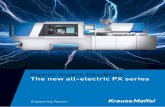 Power meets flexibility The new all-electric PX series · 3 Power meets flexibility The new all-electric PX series The PX series is the answer to your requests for more flexibility