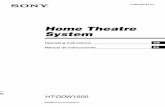Home Theatre System - Sony eSupport · 2GB C:\Documents and Settings\pc13\Desktop\JC060815_2662266612DDW1500_GBES\2662266612\01GB02REG_HT-DDW1500-AR.fm2-662-266-61 (2)masterpage: