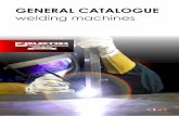 GENERAL CATALOGUE welding machines - Almeidas … · Inverter para soldadura MMA y TIG DC con cebado de arco por contacto. Excelentes resultados de soldadura de eléctrodos rutilos