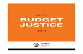 AIDC BUDGET budget b JUSTICE justice b - RHAP · BUDGET JUSTICE 5 These rights include the right to education, healthcare, housing and social welfare. In order to effectively realise