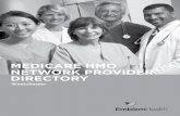 EmblemHealth Medicare HMO Provider Directory …/media/Files/PDF/Medicare/... · EMBLEMHEALTH MEDICARE HMO NETWORK PROVIDER DIRECTORY. You must use plan providers except in emergency