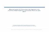 Manual para el Concurso de Ingreso a la Carrera ...media.utp.edu.co/internacional/archivos/manual para concurso 2017.pdf · Exteriores en período de prueba por un año y obtenga