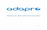 Manual ADAPRO administrador v3 - arasaac.org Realiza la actualización de los pictogramas que utiliza adapro. ... ubicación en la que se almacenará el fichero de configuración del