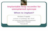 Implantable loop recorder for unexplained syncope …static.livemedia.gr/kebe/cfiles/livemedia_ac16us41_20111206074910... · Implantable loop recorder for ... Holter 2% 7 ... implantable