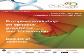 European workshop and 2D materials - eweg.neel.cnrs.freweg.neel.cnrs.fr/images/EWEG2D_Book-of-abstracts.pdf · European workshop on epitaxial graphene and 2D materials June 15th-19th,