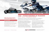 XG-75M MOBILE RADIO - Harris · harris.com | #harriscorp XG-75M MOBILE RADIO Designed for mission-critical communications in challenging environments, the Harris XG-75M delivers tough,