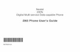 Nextel iDEN Digital Multi-service Data-capable Phone - Sprint · Nextel iDEN Digital Multi-service Data-capable Phone i265 Phone User’s Guide @NNTN5910A@ NNTN5910A
