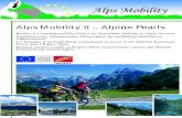 Alps Mobility II – Alpine Pearls · Alps Mobility II – Alpine Pearls ... riguarda l’ecoturismo e la mobilità sostenibile verso e tra le diverse località dello spazio alpino,