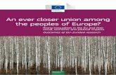 An ever closer union among the peoples of Europe? · An ever closer union among the peoples of Europe? Rising inequalities in the EU and their social, economic and political impacts
