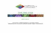 English-THE BIG FIVE - GGNethost71.ggnet.net/uploads/north-shoreview/English-The Big Five for... · the big five community packet 2017-2018 school emergency guidelines immediate action