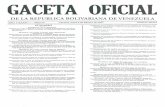 virtual.urbe.eduvirtual.urbe.edu/gacetas/38619.pdf · OFICIÅL DE LA REPUBLICA BOLIVARIANA DE VENEZUELA AÑo CXXXW — MES IV SUMARIO Caracas, Junes 5 de febrero de 2007 Número 38.619