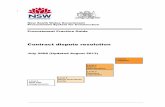 Contract dispute resolution - ProcurePoint · • This Contract Dispute Resolution Procurement Practice Guide ... The Project Manager, Senior Executive, Project Director or Dispute