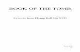 BOOK OF THE TOMB - Cedar City Lodge #35 · Introduction This version of the Book of the Tomb was issued to Members of AO Order in the 1920's. It was a collection of Teachings on the