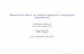 Beyond linear theory: an analytical approach to ...pd_infn_it_01.pdf · Beyond linear theory: an analytical approach to cosmological perturbations STEFANO ANSELMI email: stefano.anselmi@pd.infn.it