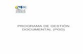 Programa de Gestión Documental (PGD) - camarachoco.org.co · el fin de dar a conocer el Programa de Gestión Documental y los cambios que ... DIAGNOSTICO DOCUMENTAL ... PROGRAMA