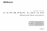 Manual del usuario - cdn-10.nikon-cdn.comcdn-10.nikon-cdn.com/pdf/manuals/coolpix/spanish/L20L19ES.pdf · • Todos los demás nombres comerciales mencionados en este manual o en