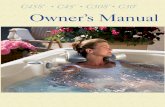 C45S • C45 • C30S • C30 Owner’s Manual · This Owner’s Manual will acquaint you with the operation and general maintenance of your new spa. ... Every Caldera spa is equipped