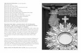 THE DIVINE PRAISES (recited together) Blessed be God. C K ... · ConneCtiCut Knights of Columbus novena and holy hour in Prayerful gratitude for A˘chbiˇh he ˘˙ J. MA ˇell A d