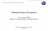 Orbital Debris Program - NASA · Orbital Debris Program ... 1957 1959 1961 1963 1965 1967 1969 1971 1973 1975 1977 1979 1981 1983 1985 1987 1989 1991 1993 1995 1997 ... • “Prevention