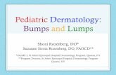 Pediatric Dermatology: Bumps and Lumps · Verruca Vulgaris, “ common warts”, found most frequently on hands, feet and fingers are benign epidermal tumors caused by human papillomavirus,