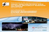 And a Workshop on: OUtAge MAnAgeMent systeM DevelOPMentdoc/0510-oms.pdf · J. David lankutis, Pe, Manager, Planning/Reliability, ... reliability reports are used at PECO and point