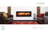 RIVA STUDIO - chemineesdewaterloo.be€¦ · Riva Studio 2 ... from the simple Edge or Cool Wall kits to the larger format Steel, Glass or Ceramic frames, ... RIVA I STUDIO 2 RIVA