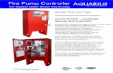 Fire Pump Controller · Model MP300 Across-the-line Start Microprocessor Electric Motor Fire Pump Controller Specifications General ... hav eth f ollowing d trec ... of electric motors.