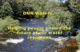 DNR Waters Helping people ensure the future of our … · DNR Waters Helping people ensure the future of our water resources. DNR ... De p th Below Ground Surface. ... Benton Sherburne
