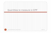 Quantities to measure in EPP - Istituto Nazionale di ... · Quantities to measure in EPP 76 Experimental Elementary Particle Physics 20/10/16 Physics quantities (to be compared with