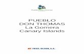 PUEBLO DON THOMAS La Gomera Canary Islands · ambito de colocación de la lavadora, a media altura, el resto en enfoscado fino acabado con pintura plástica lavable (*). ... The water