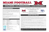 MiaMi Football - CBSSports.comgrfx.cstv.com/photos/schools/mioh/sports/m-footbl/auto_pdf/2015-16/... · Miami Football SID Facebook Search Miami RedHawks ... (.605). • Miami finished