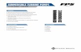 SUBMERSIBLE TURBINE PUMPS - Franklin Electric · 2 SUBMERSIBLE TURBINE PUMPS 5" STS SERES - 0 PM PERFORMANCE ... HP kW in mm in mm lbs kg lbs kg 3 2.2 1 1A 4" 17.7 449 3.75 95 41.0