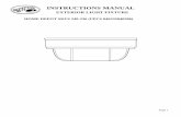 HB8822P-06 (240-236) esf - The Home Depot · instructions manual exterior light fixture page 1 home depot sku# 240-236 (upc# 046335840386)