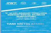 BİLDİRİ TAM METİN KİTABI - symposium-ifwt.orgsymposium-ifwt.org/wp-content/uploads/2018/10/TAM-METİN-KİTABI..pdf · ÜR Türklerin Dünyası Enstitüsü (Institut für die