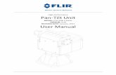 High Performance Pan Tilt Unit - flir.eu · 4.7 – Initial Power‐Up and Test ... Each PTU‐D48 E series unit includes a model number that is located on the base of the unit. This