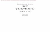 EDWARD DE BONO SIX THINKING HATS - index-of.co.uk/index-of.co.uk/Social-Interactions/Six Thinking Hats - Edward de... · EOriginal dición: Viking, England, 1986 I title Original: