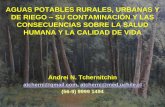 AGUAS POTABLES RURALES, URBANAS Y DE RIEGO SU ... Dr. Tchernitchin, Mayo 2009.pdf · SUPERFICIALES CONTAMINADAS POR RELAVES-SO 2-SULFATOS-MOLIBDENO-COBRE-NÍQUEL-ARSÉNICO-MANGANESO