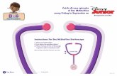Instructions For Doc McStuffins Stethoscopecdn.sheknows.com/disney-jr/downloads/English_Stethoscope.pdf · isne Cut along line Instructions For Doc McStuffins Stethoscope 1. Print