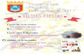 Programa Fiestas San Javier 2017 - xn--fiestasespaa-khb.comña.com/wp-content/uploads/2016/11/programa... · MISA HUERTANA con la actuación de Coros y Danzas Mar Menor Colabora Federación