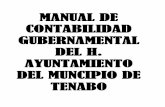 MANUAL DE CONTABILIDAD GUBERNAMENTAL DEL H. … lgcg/documentos/2/Manual Contabilidad... · - Constitución Política del Estado de Campeche ... tomando en cuenta la jerarquía institucional