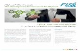 FIS/xee® Workbench The Development Environment for … · Quick, Flexible and Reliable Interface Processes Implemented Easily FIS/xee® Workbench The Development Environment for