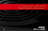 CleanAIR · Product description Product code Complete sets CleanAIR® AerGO® incl. (comfort belt, charger, standard battery, particle filters, flow indicator)