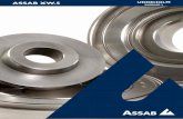 ASSAB XW-5 · 3 ChhCosing General ASSAB XW-5 is a high-carbon, high-chromium tool steel alloyed with tungsten, characterised by: Highest wear resistance High compressive strength
