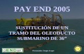 PAY END 2005 - Asociación de Ensayos No Destructivos del … ss.pdf · 2005-11-22 · Teja” a través de un oleoducto subterráneo de 166 km de longitud. Instalaciones existentes