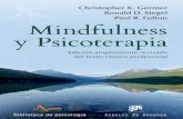 Mindfulness y psicoterapia TX - edesclee.com · Stuart J. Eisendrath, Departamento de Psiquiatría, Universidad de California, San Francisco ... Apéndice: Glosario de términos de