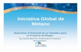 Iniciativa Global de MtMetano - subdere.gov.cl · Evaluaciones de bioggpás de vertederos por parte de GMI Factores que afectan el potencial de un vertedero para desarrollar un proyecto